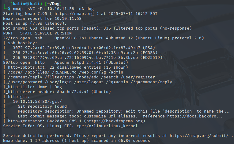 nmap