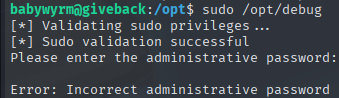 debug